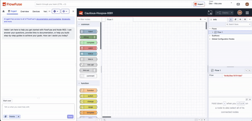 Pinning, moving, and full-screening the immersive editor drawer